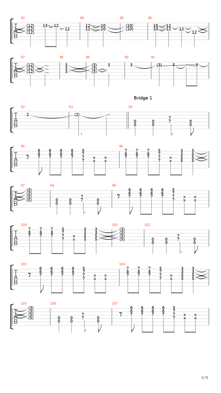 Prodigal吉他谱