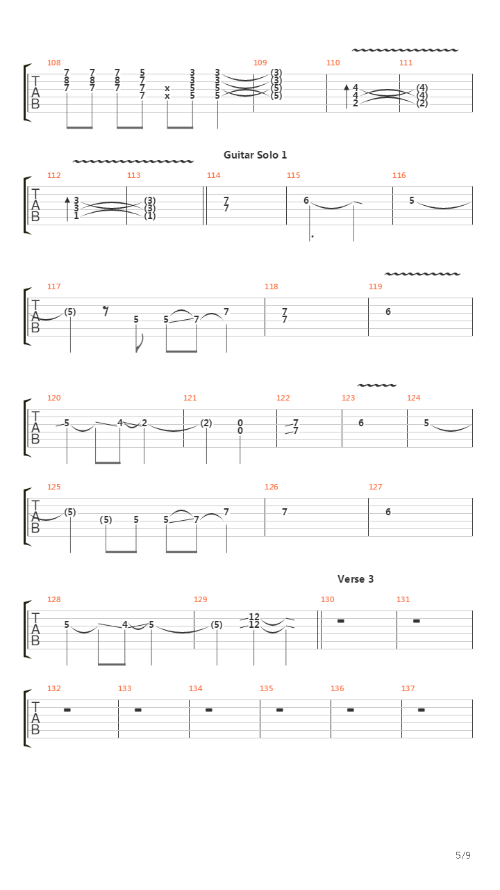 Prodigal吉他谱