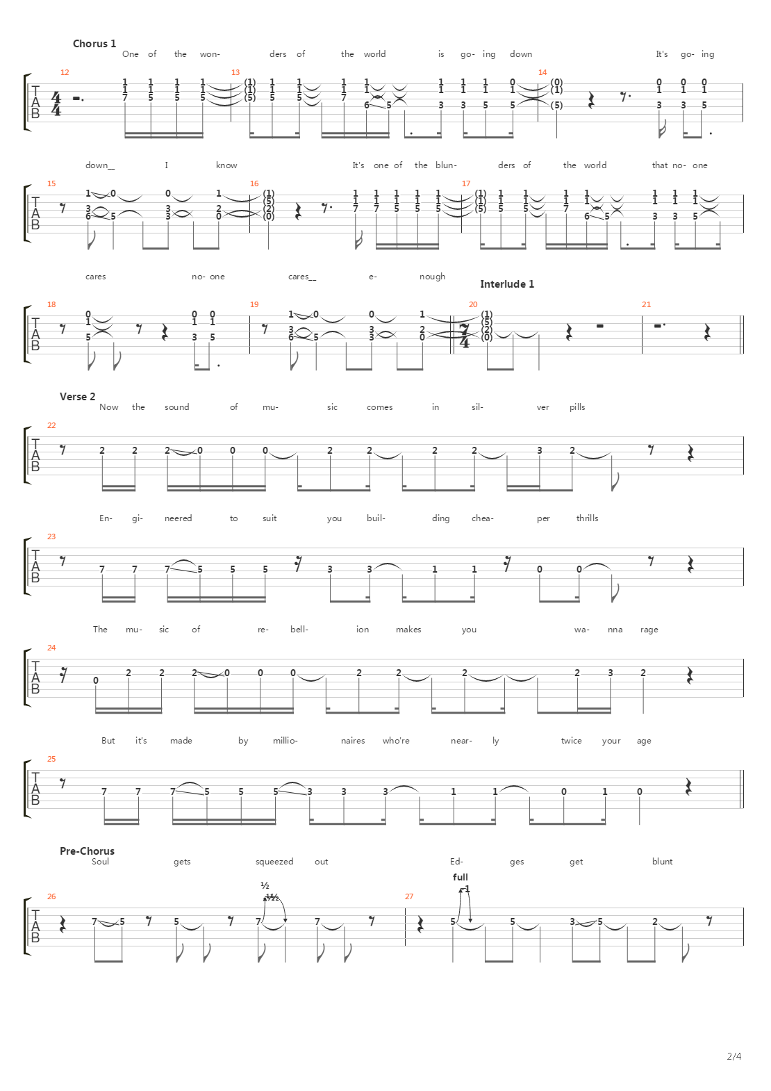 The Sound Of Muzak吉他谱