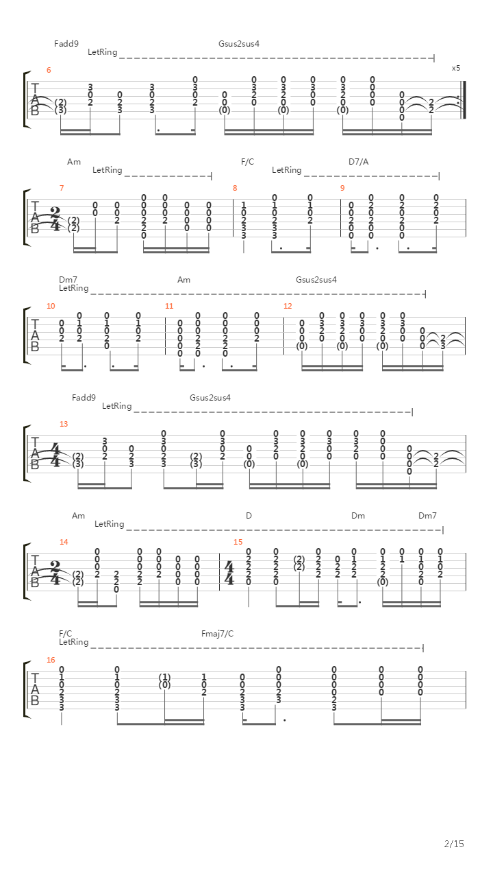 Trains吉他谱