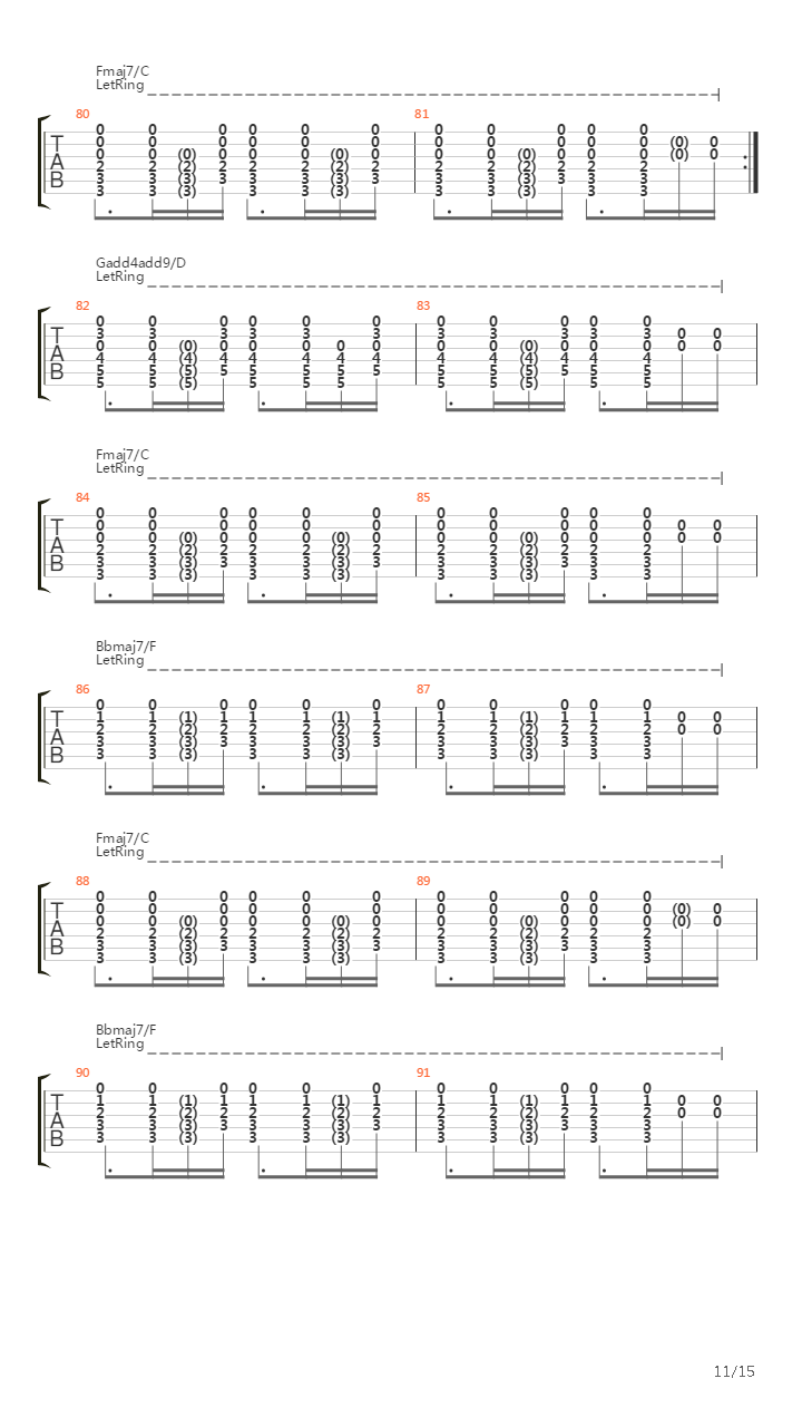 Trains吉他谱