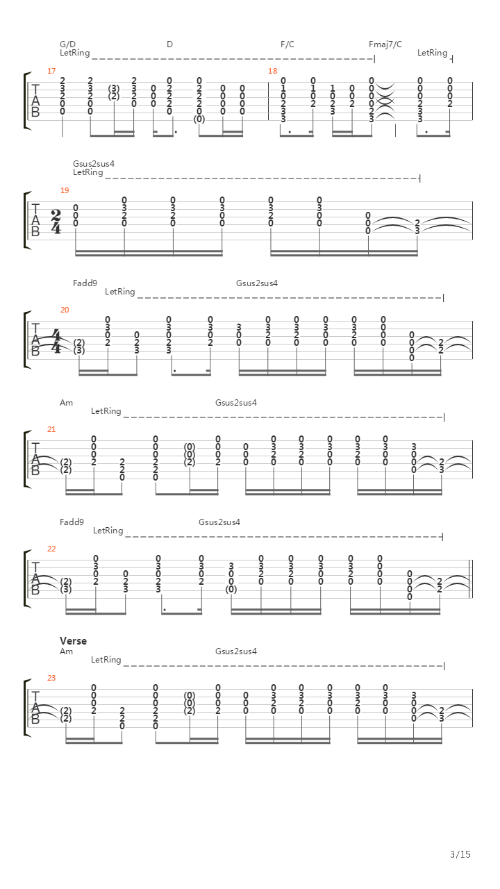 Trains吉他谱