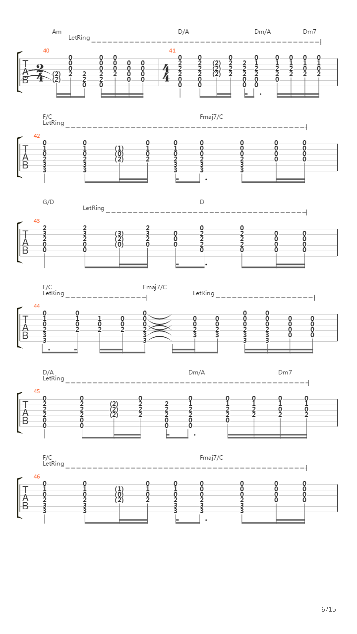 Trains吉他谱