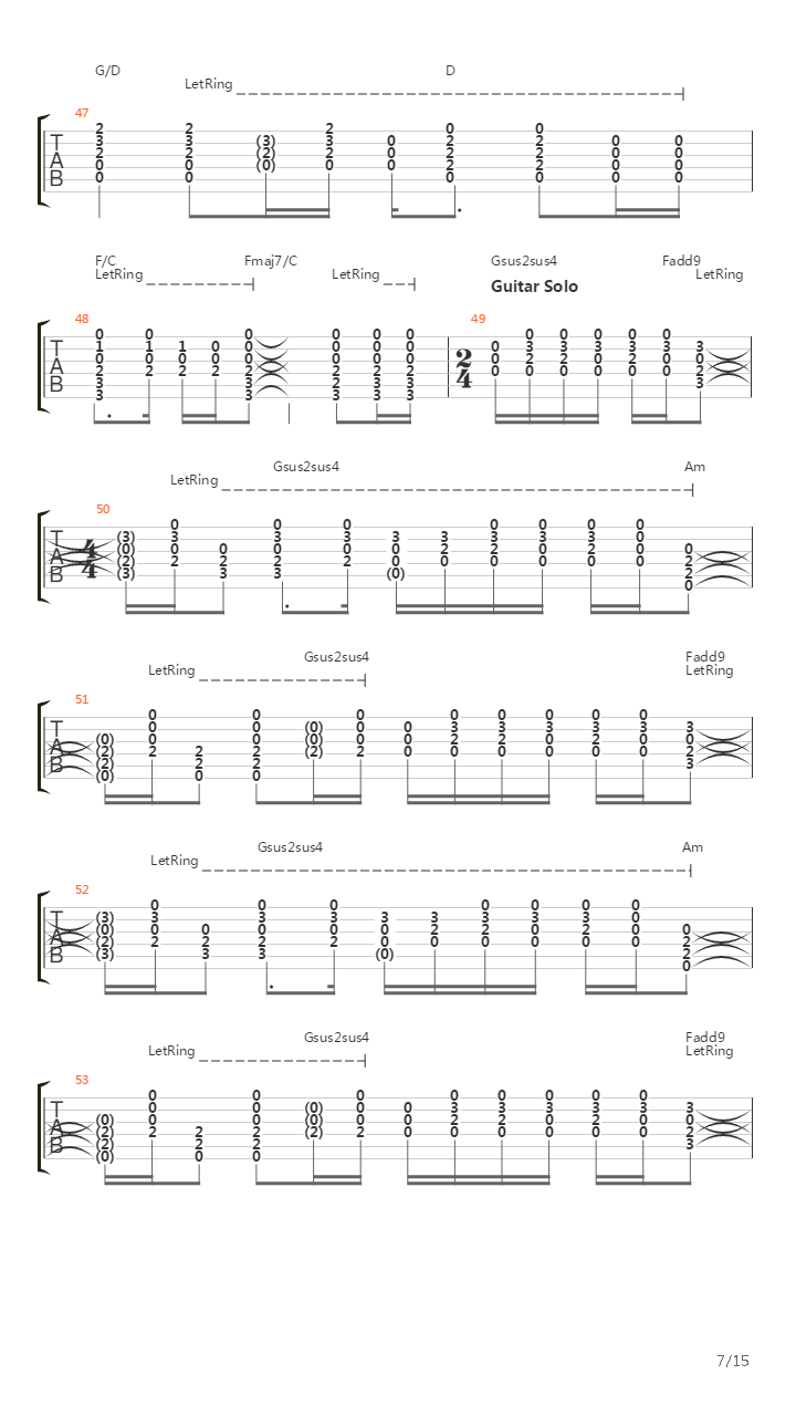 Trains吉他谱