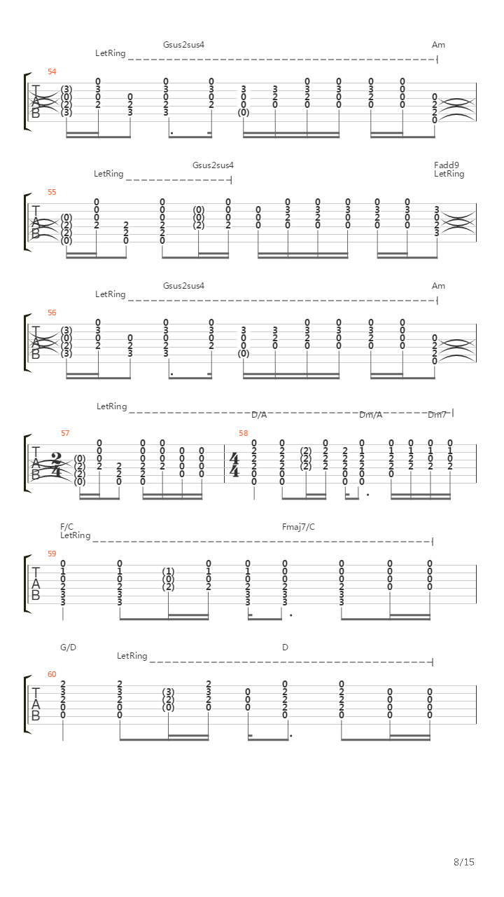 Trains吉他谱