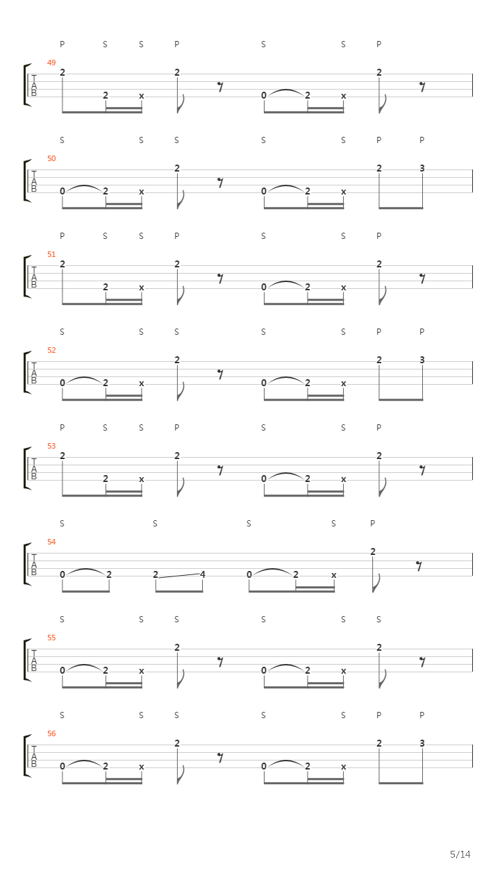 Antipop吉他谱