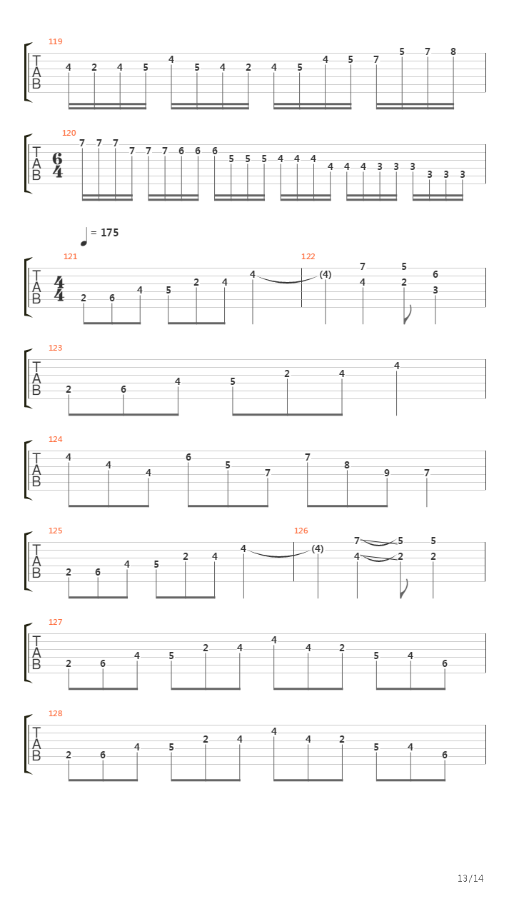 Cest La Vie吉他谱