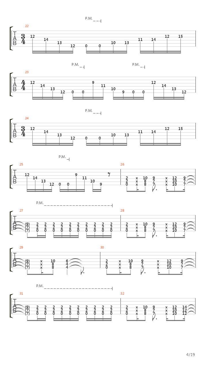 Limb From Limb吉他谱