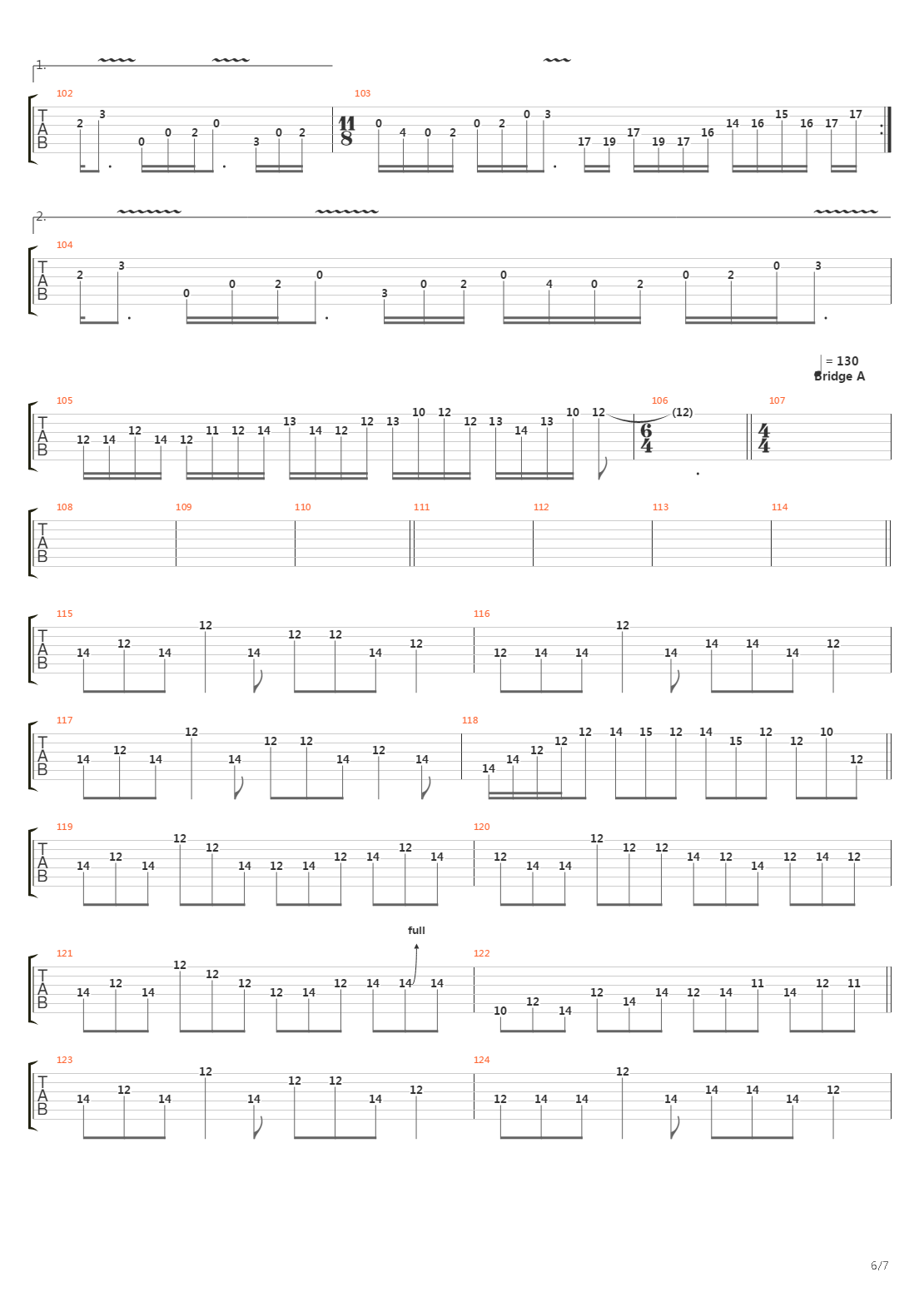 Platos Tripartite吉他谱