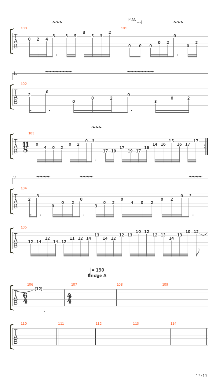 Platos Tripartite吉他谱