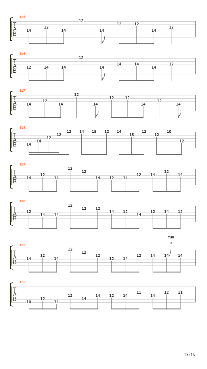 Platos Tripartite吉他谱