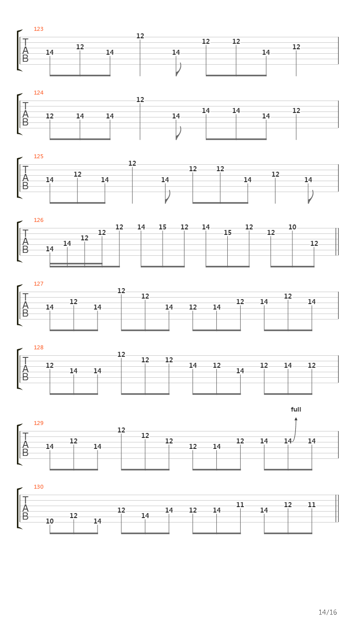 Platos Tripartite吉他谱
