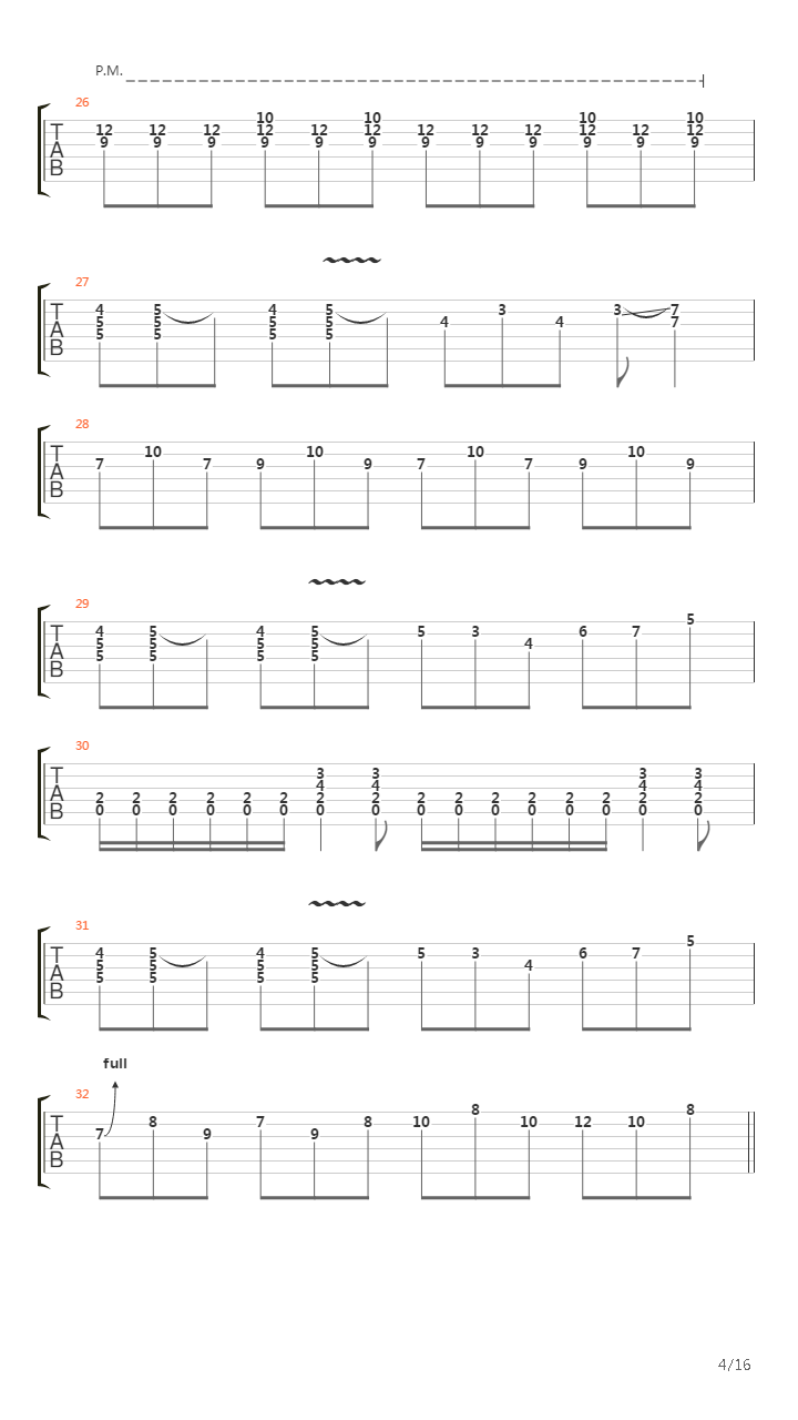 Platos Tripartite吉他谱