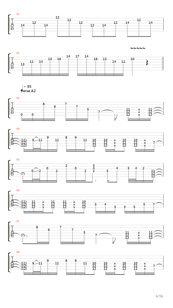 Platos Tripartite吉他谱