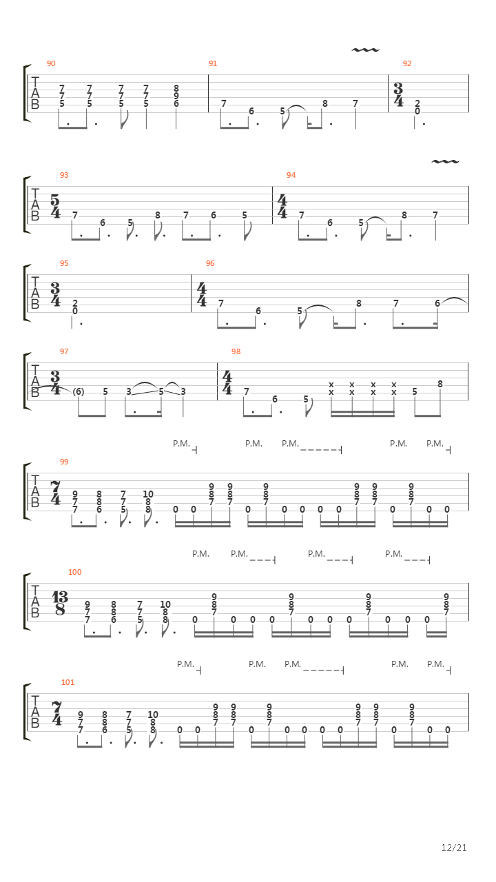 Tandem吉他谱