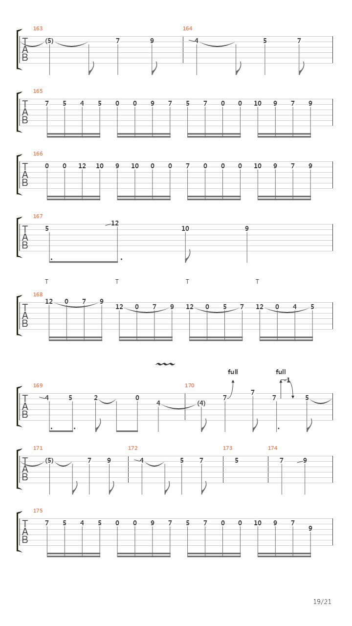 Tandem吉他谱