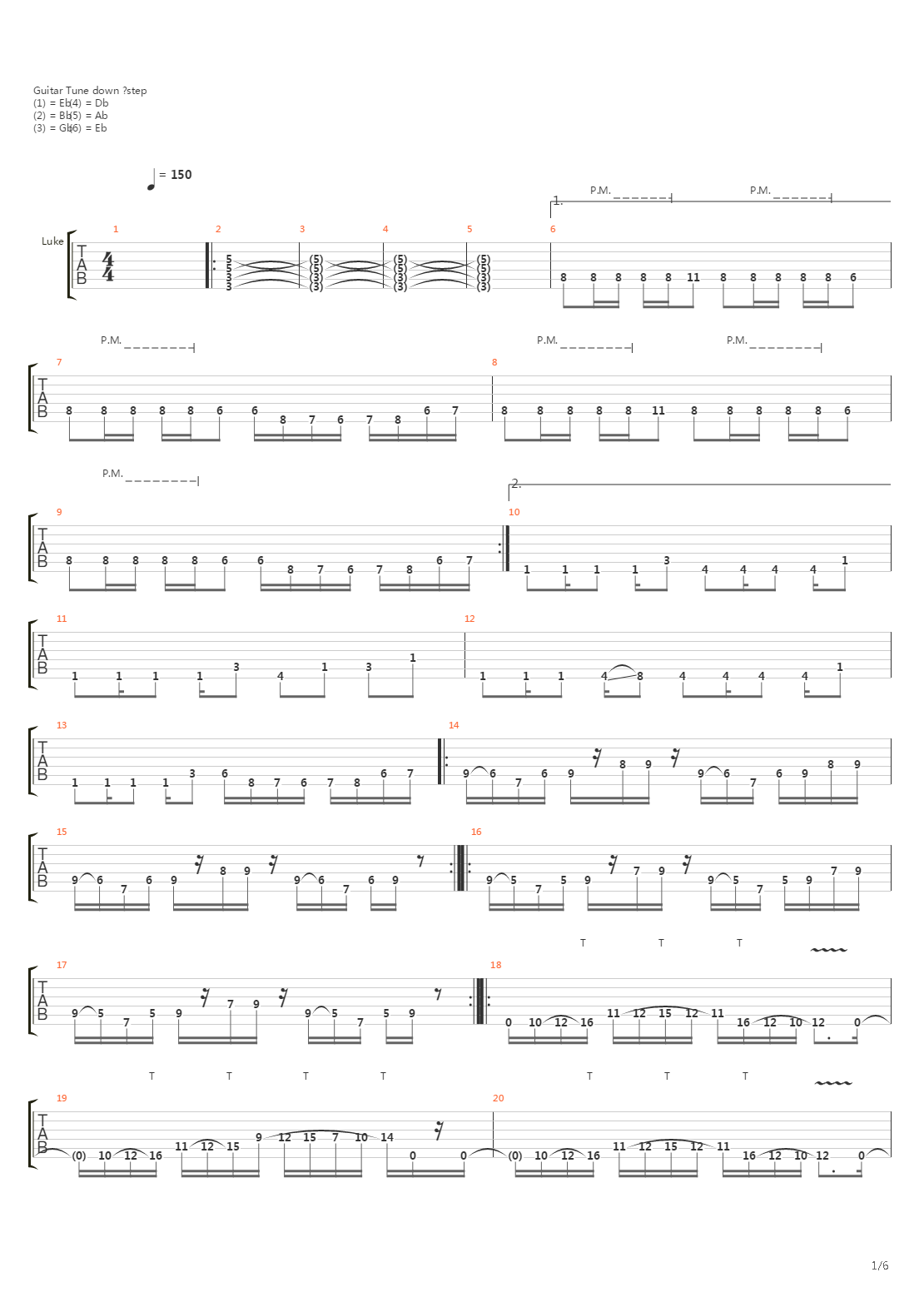 Termites吉他谱