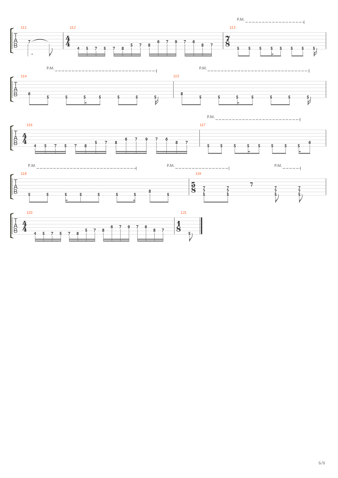 Termites吉他谱