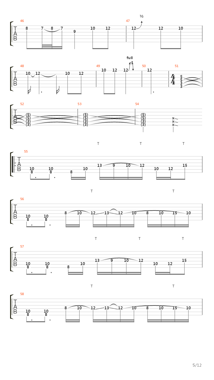 Termites吉他谱