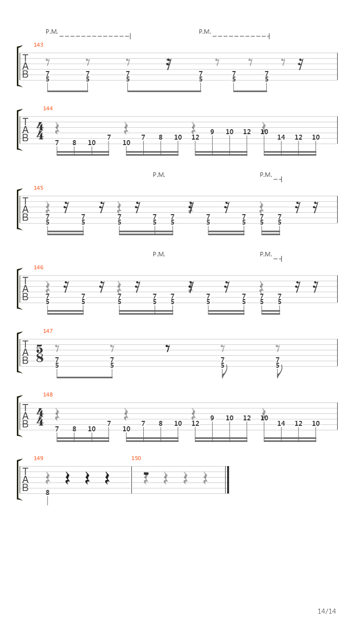 Termites吉他谱