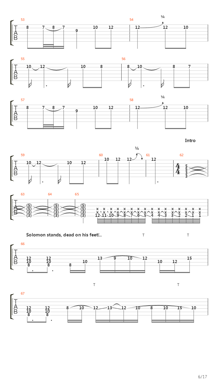 Termites吉他谱