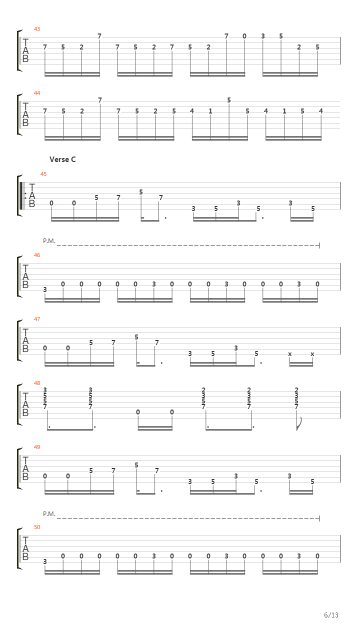 Without Prejudice吉他谱