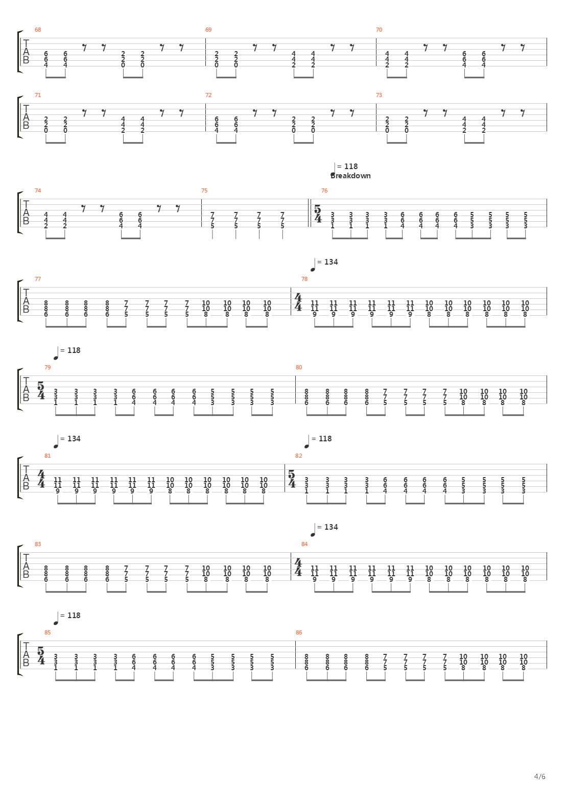 3s And 7s吉他谱