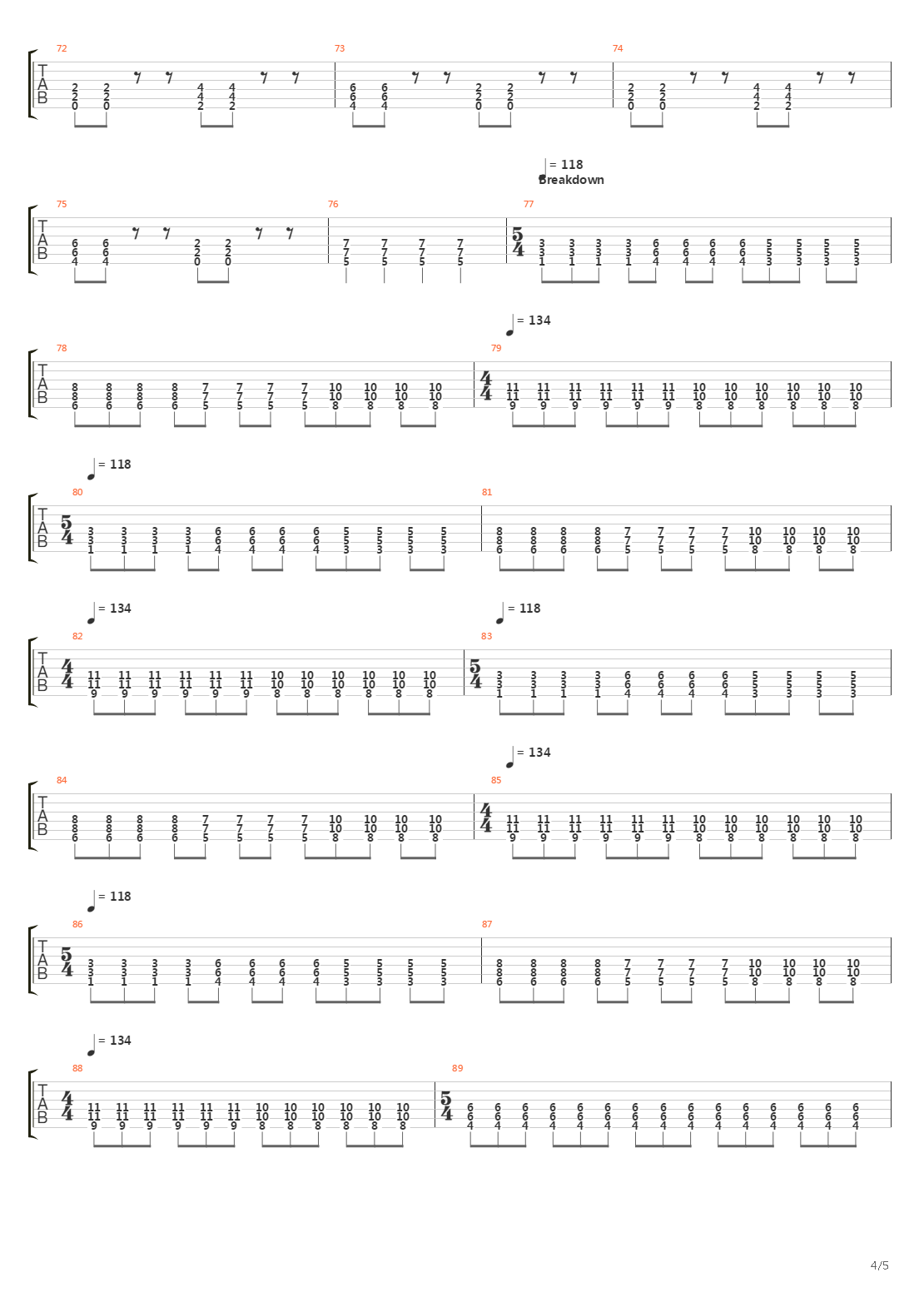 3s And 7s吉他谱