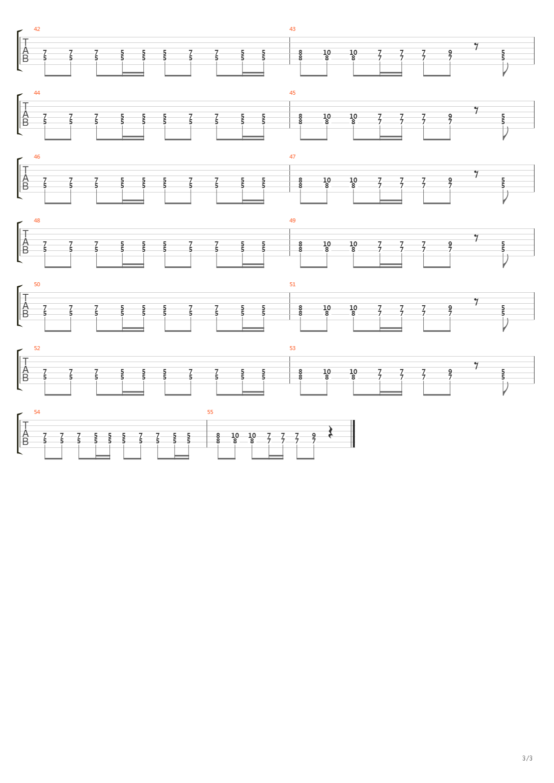 If吉他谱