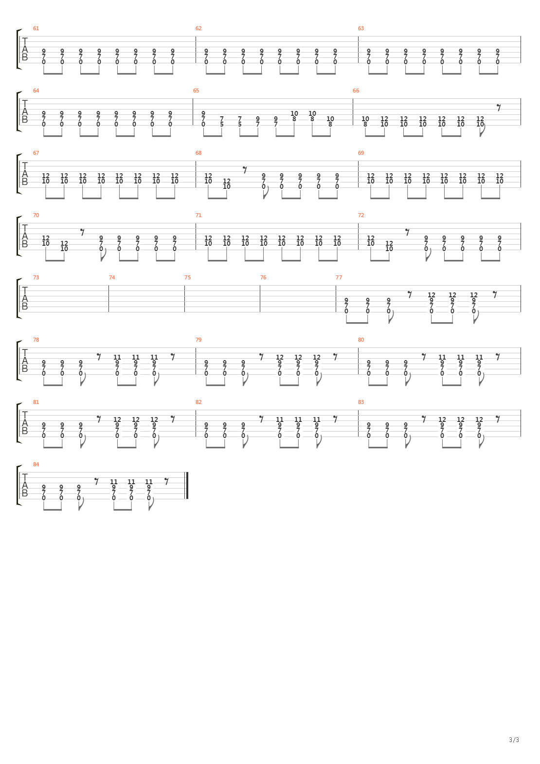 Regular John吉他谱