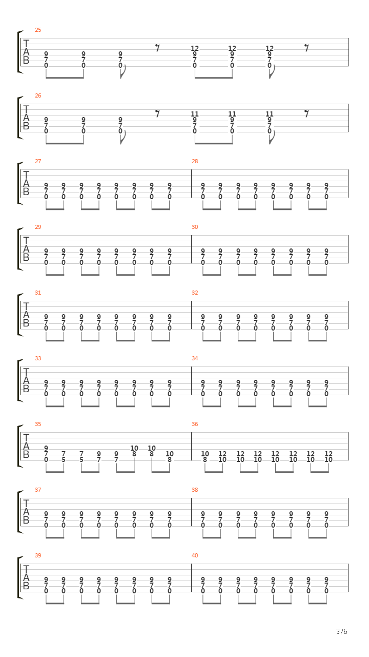 Regular John吉他谱