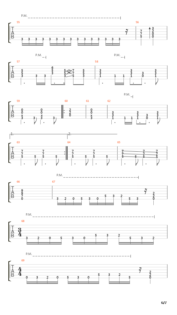 The Needle Lies吉他谱