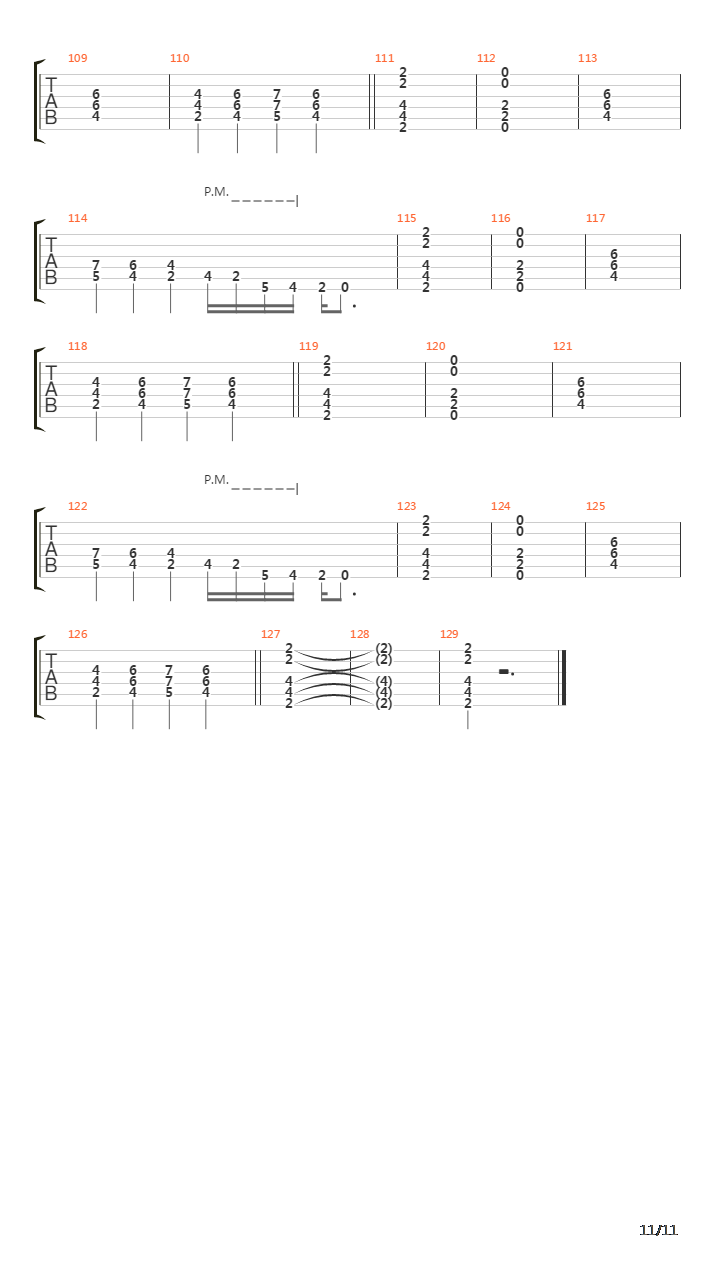 Loud And Clear吉他谱