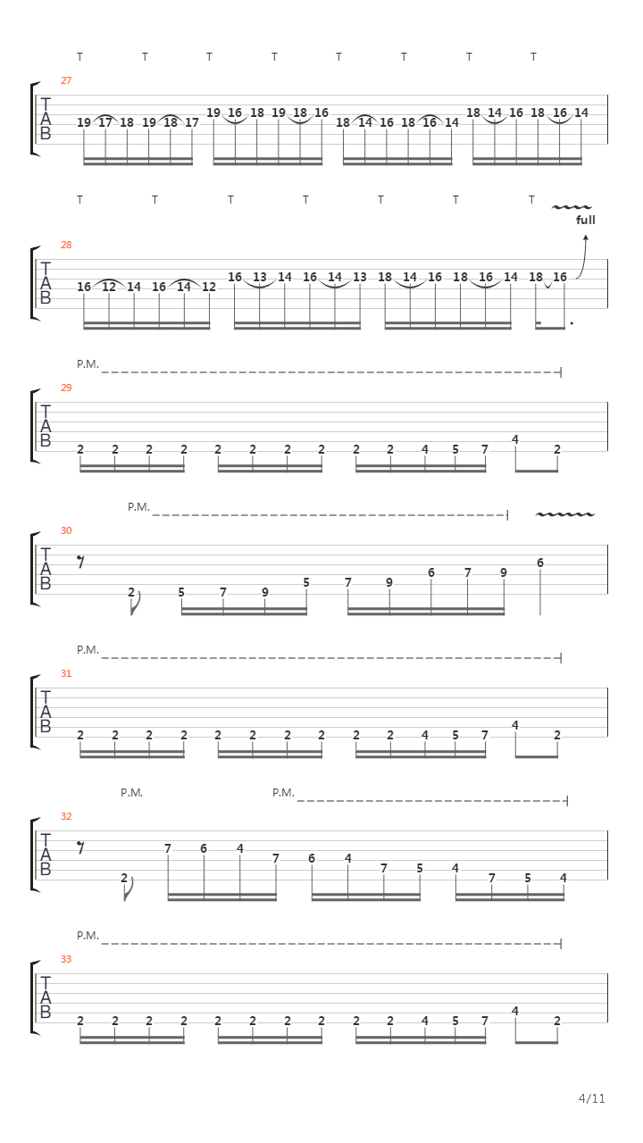 Scarified吉他谱