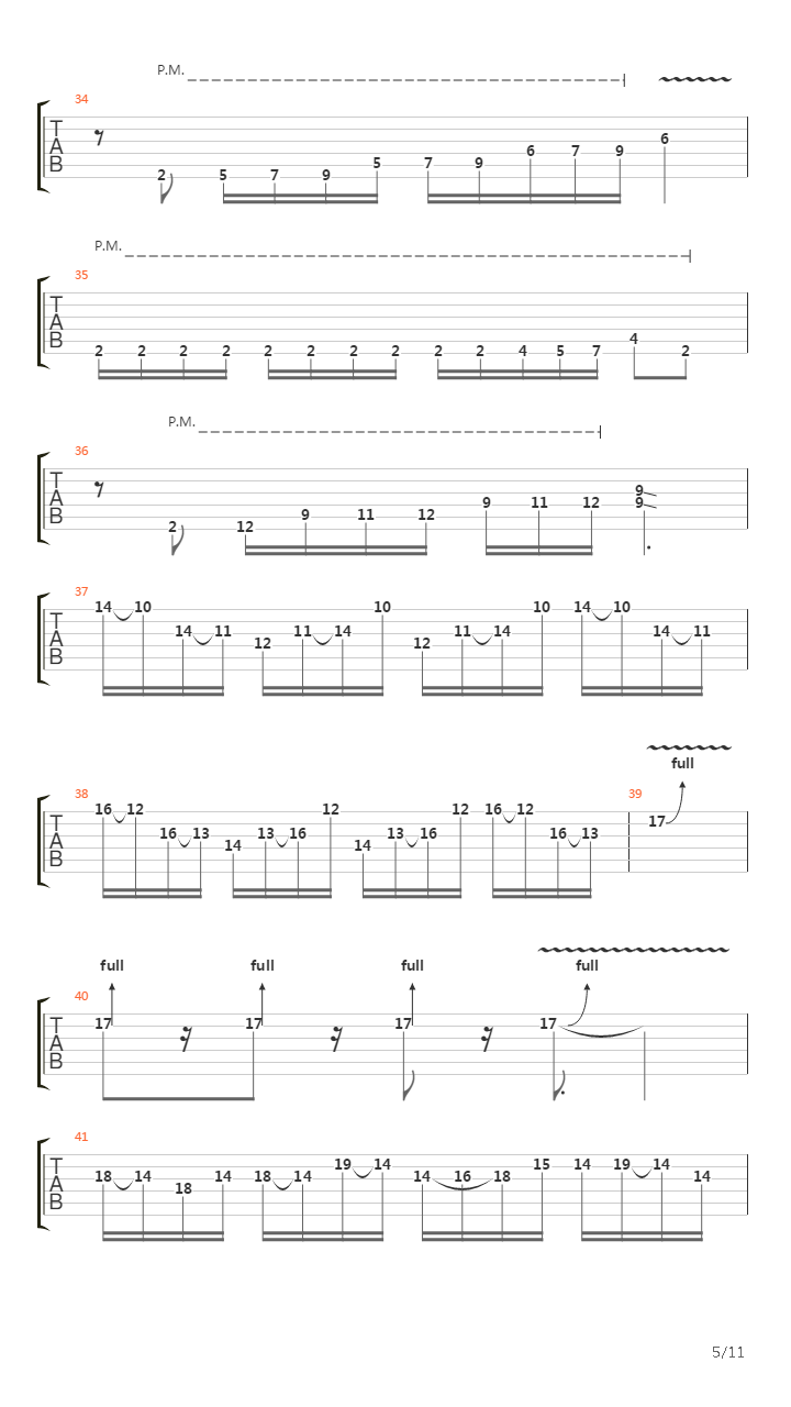 Scarified吉他谱