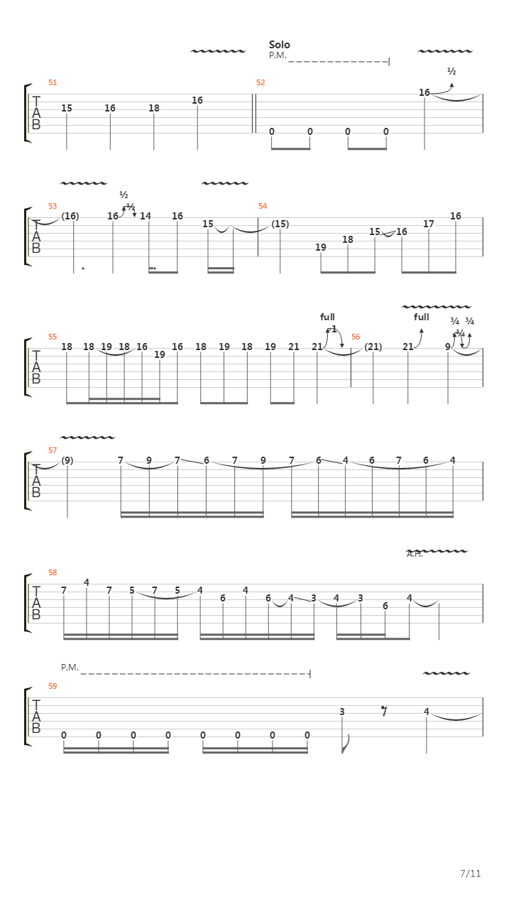 Scarified吉他谱