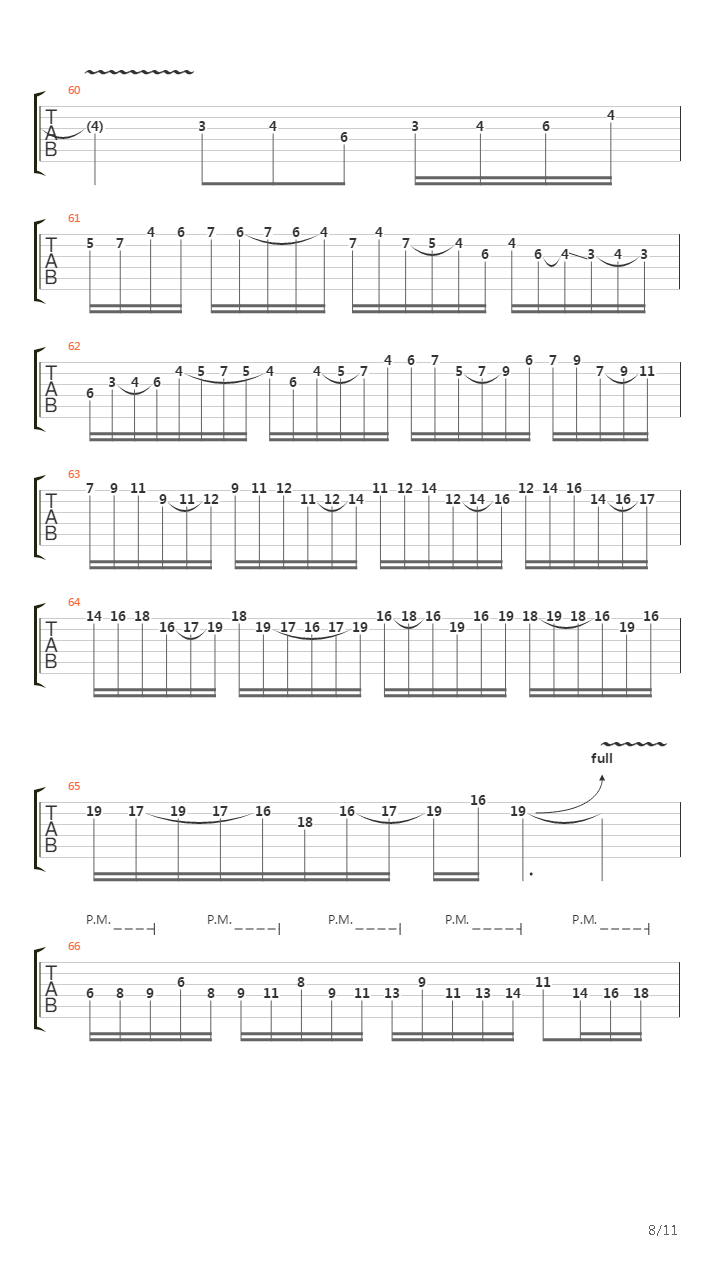 Scarified吉他谱