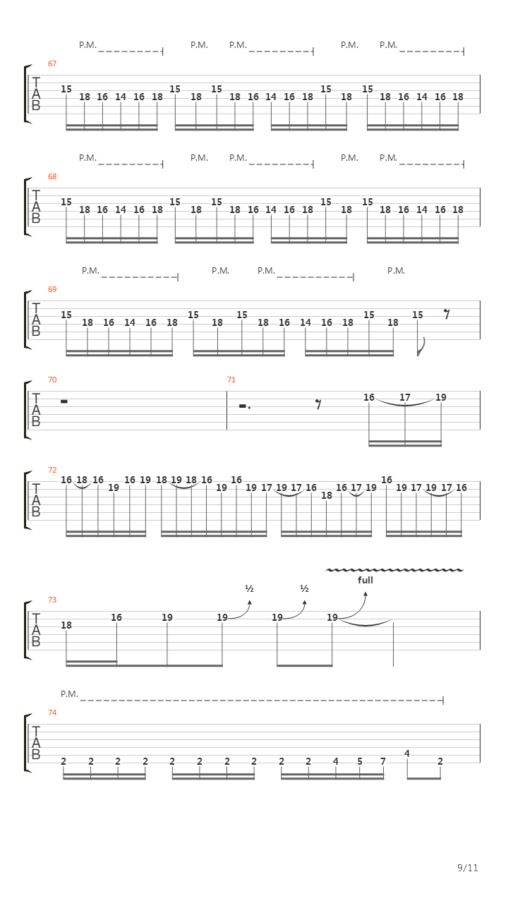 Scarified吉他谱