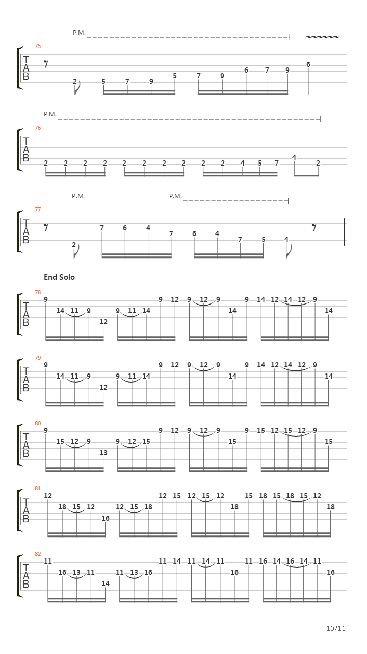 Scarified吉他谱