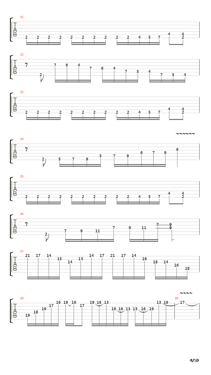 Scarified吉他谱