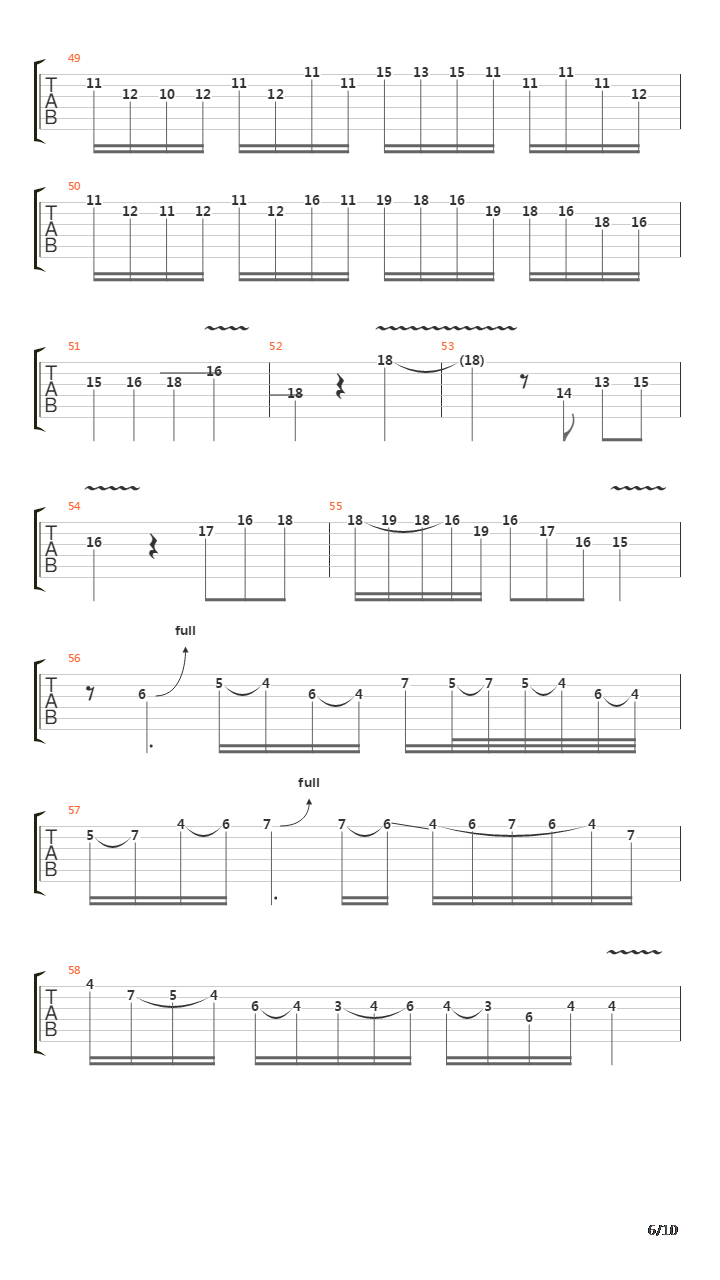 Scarified吉他谱