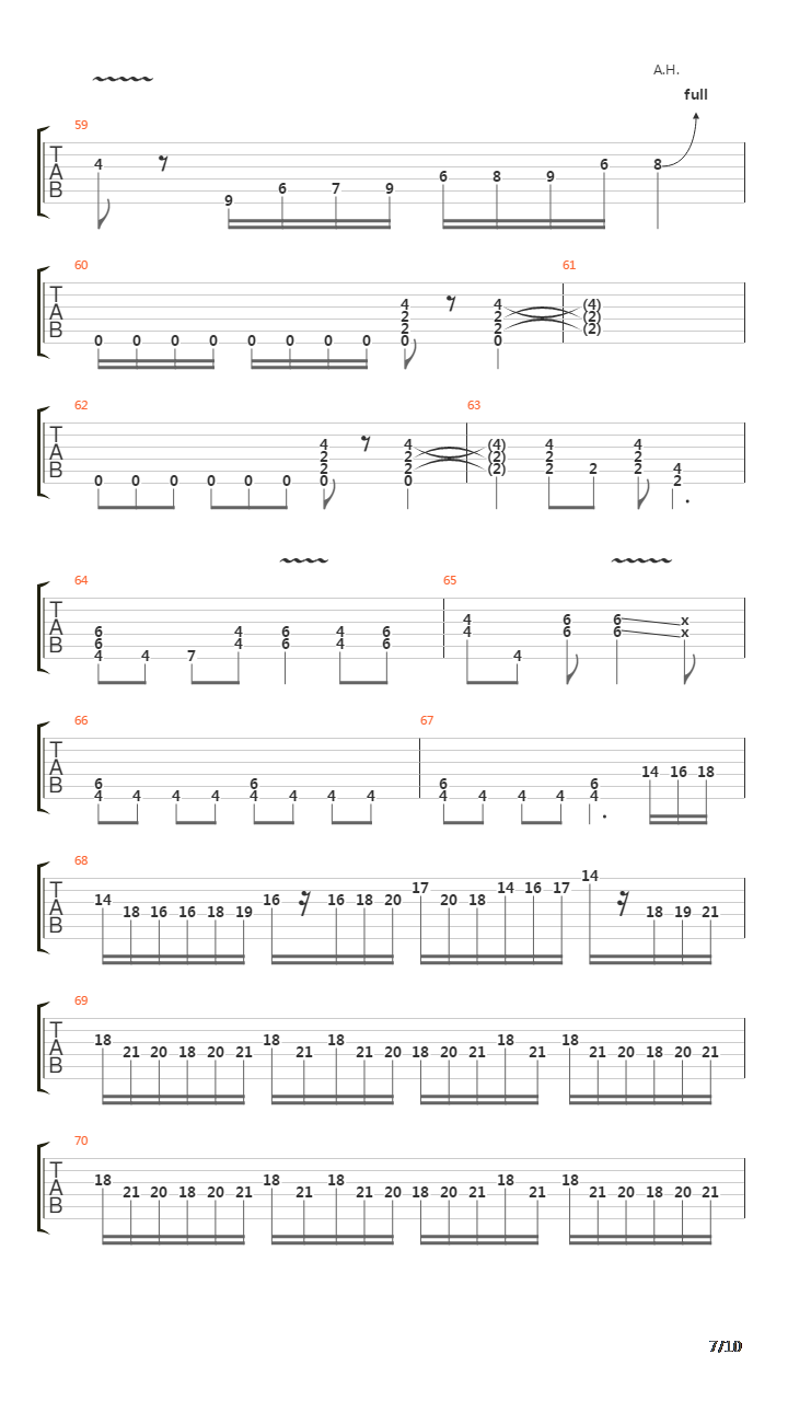 Scarified吉他谱