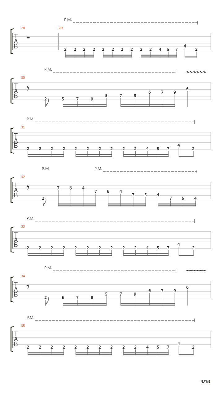 Scarified吉他谱