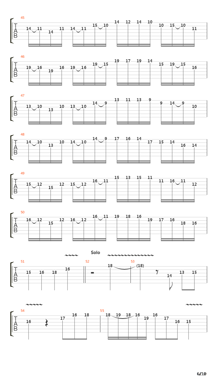 Scarified吉他谱