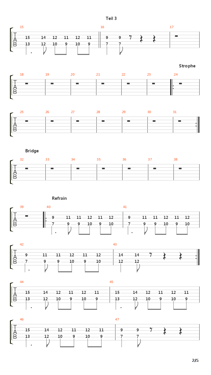 Dies Irae吉他谱