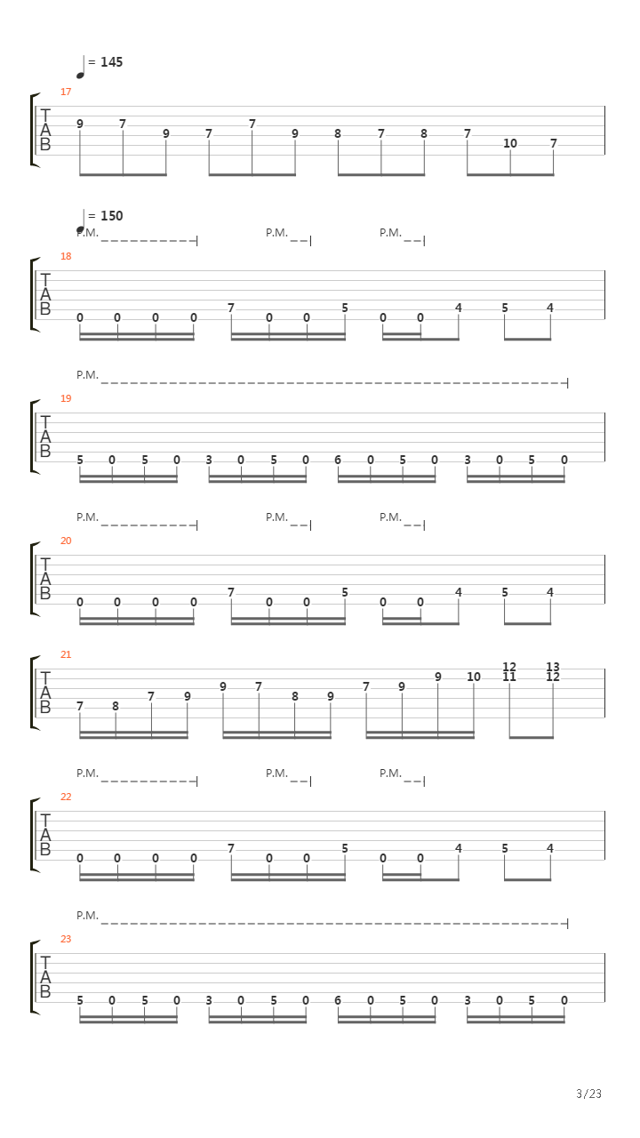 Unity吉他谱