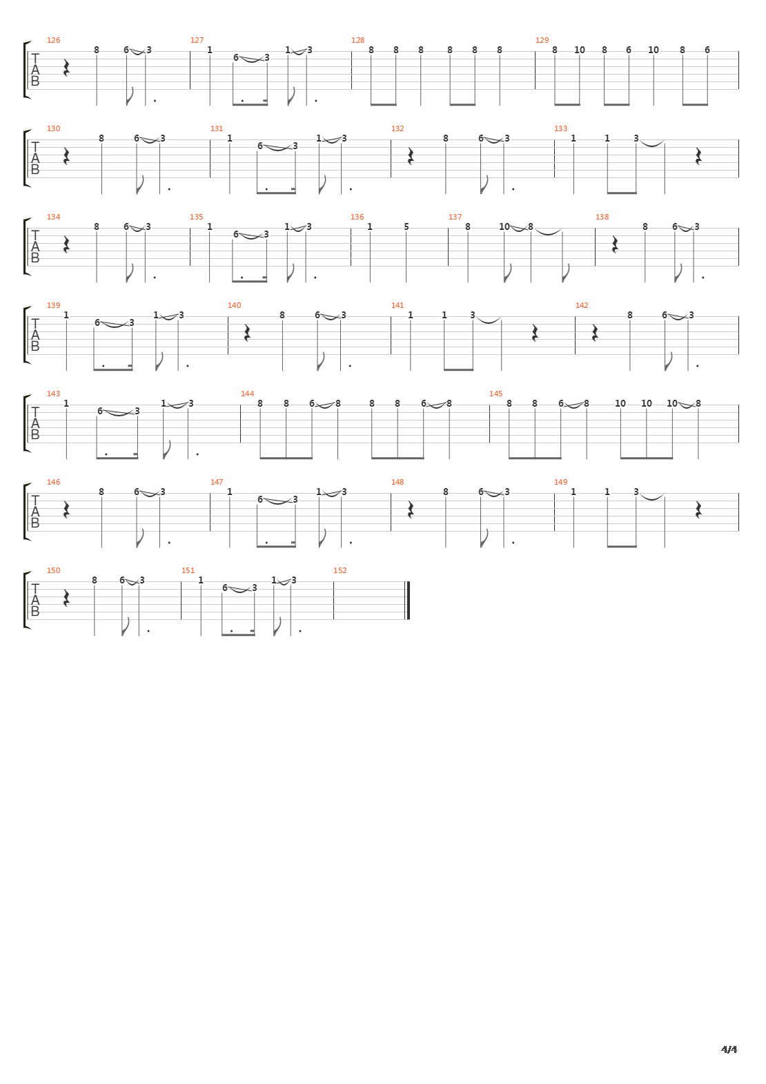 Long  Rock N Roll吉他谱