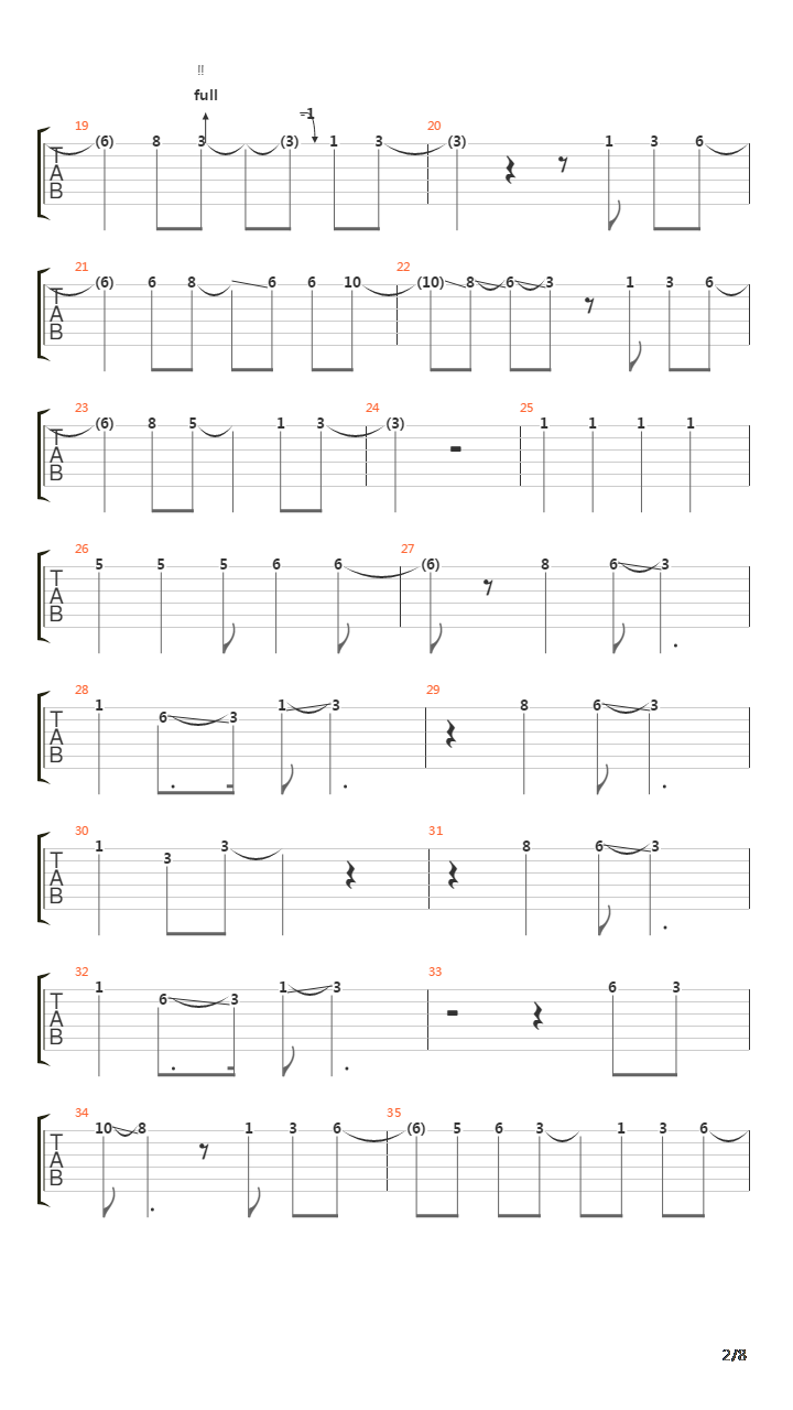 Long  Rock N Roll吉他谱