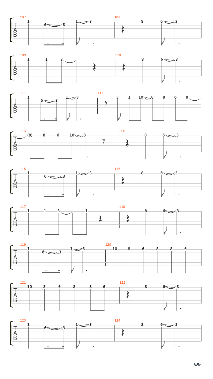 Long  Rock N Roll吉他谱