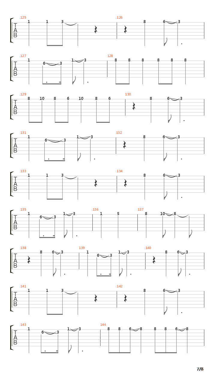 Long  Rock N Roll吉他谱